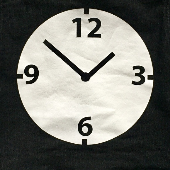 Tick Tock Black Jean Vest - Picture 2 of 3